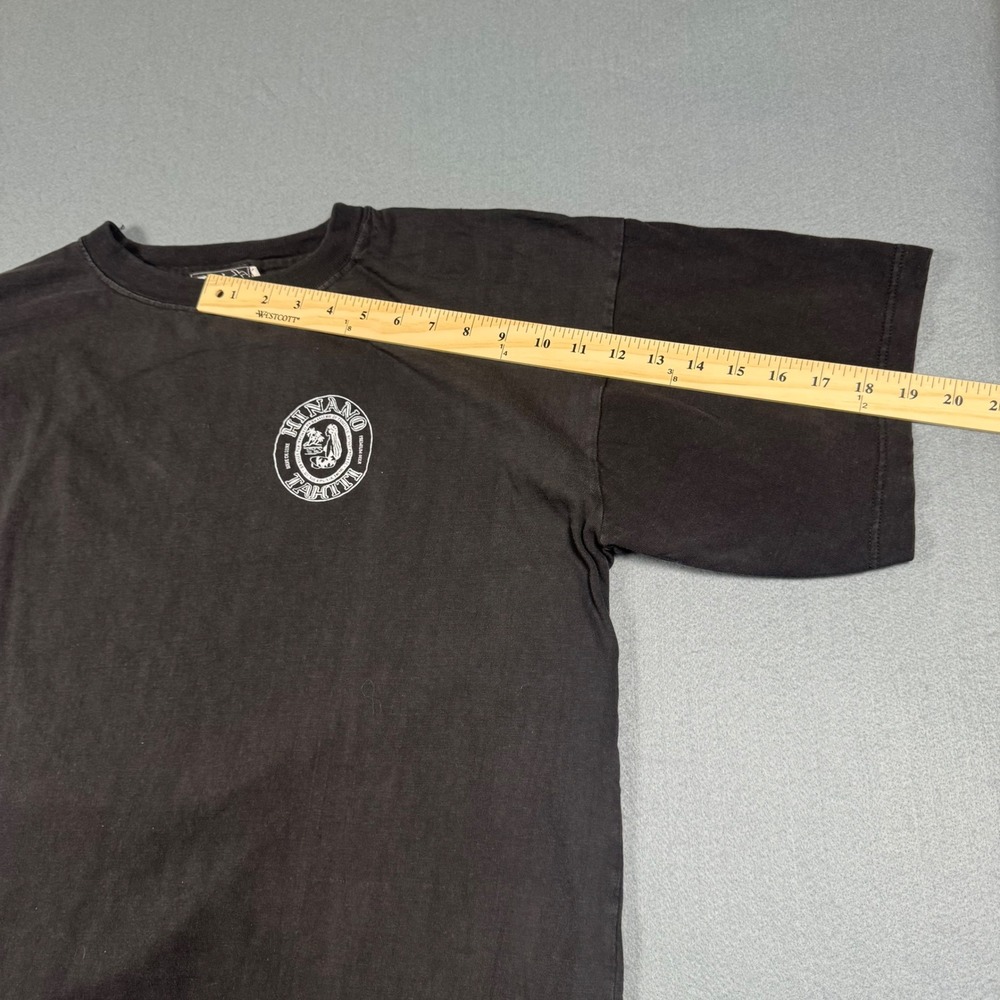 Hinano Tahiti Beer T-Shirt Mens 48 Black Cotton Vintage Graphic Print Tee Tahiti - Picture 7 of 12